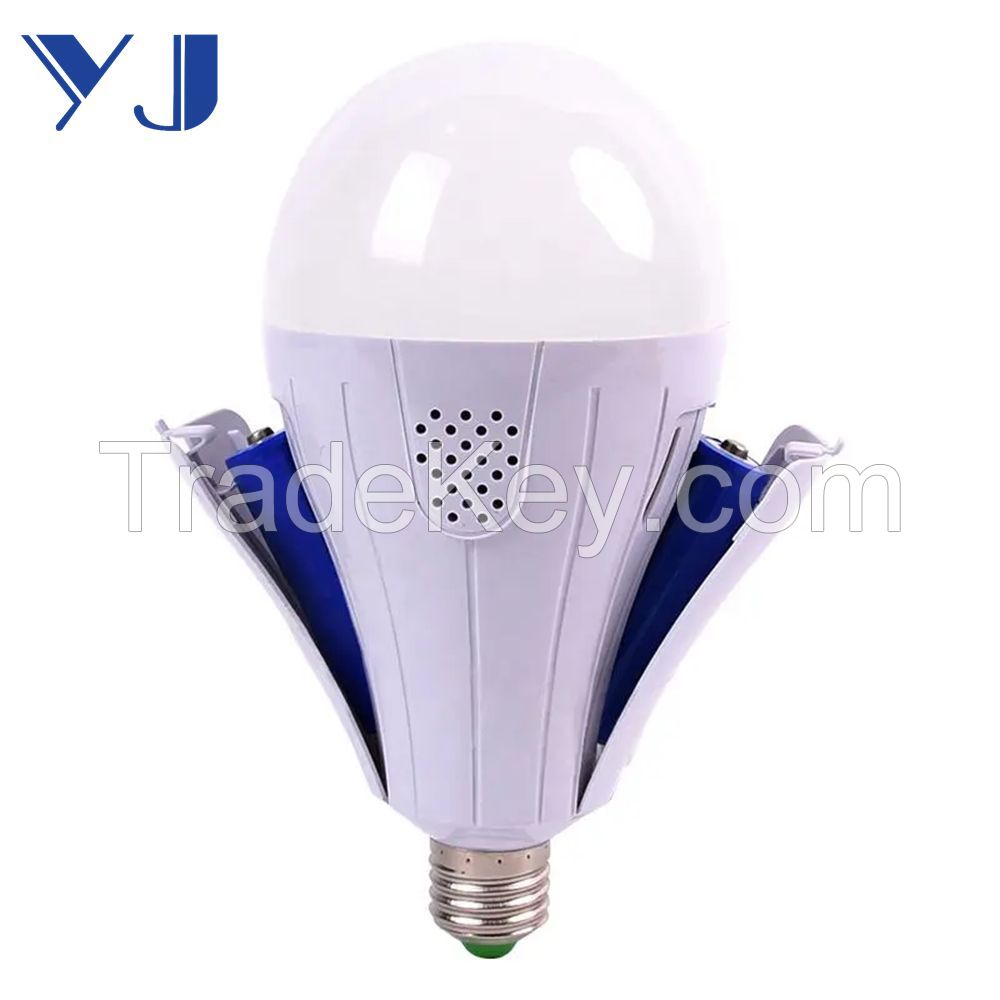 E27 15W 18W 24W Rechargeable Emergency Smart Lamp LED Emergency Bulb Light with Battery