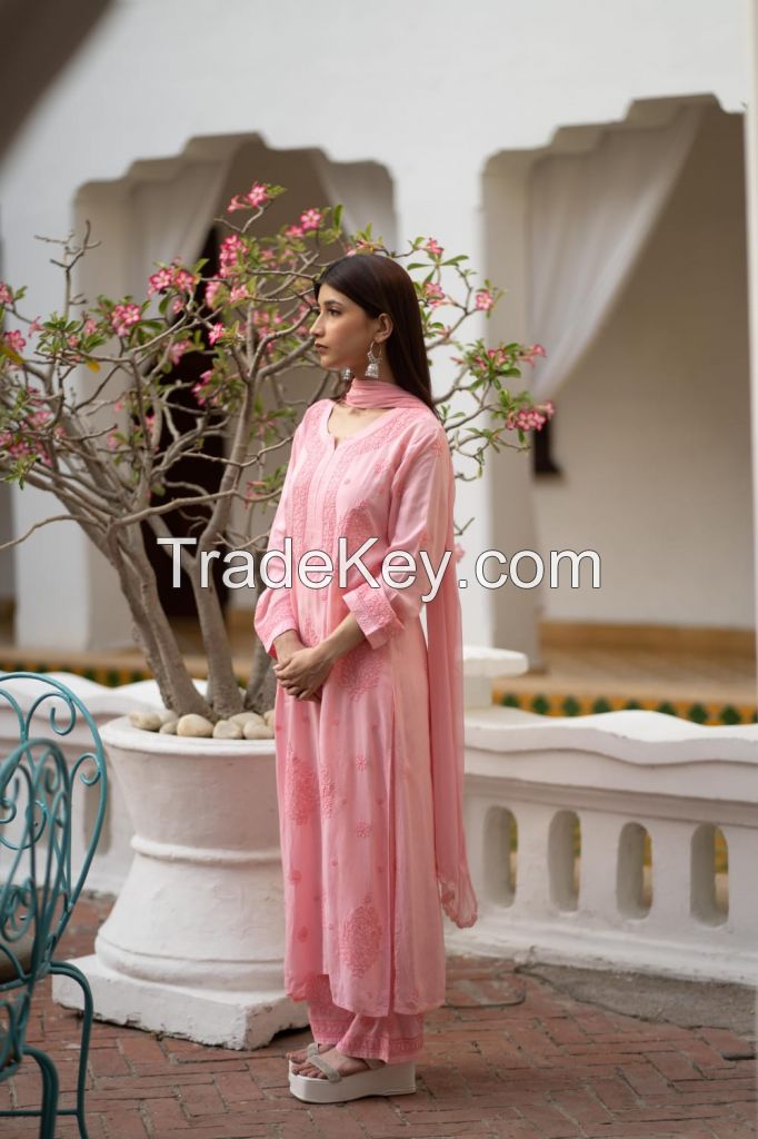 Casual, Silk, and Sleeveless Kurta Sets for Women