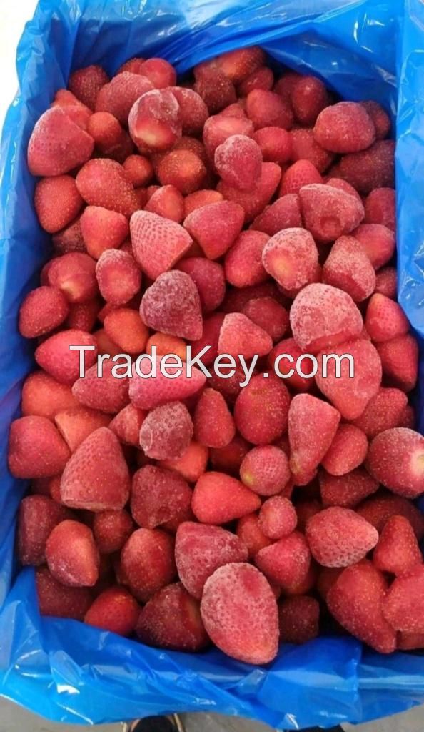 Iqf Frozen Strawberry - Frozen Fruit 