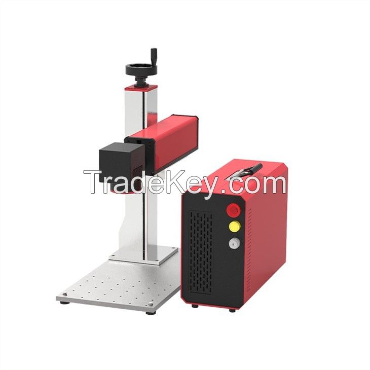 Portable CNC Desktop 20w 30w 50w Optical Fiber Laser Marking Machine for Ring Jewelry Metal