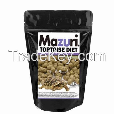 Aldabra giant tortoise and radiated tortoise pet food