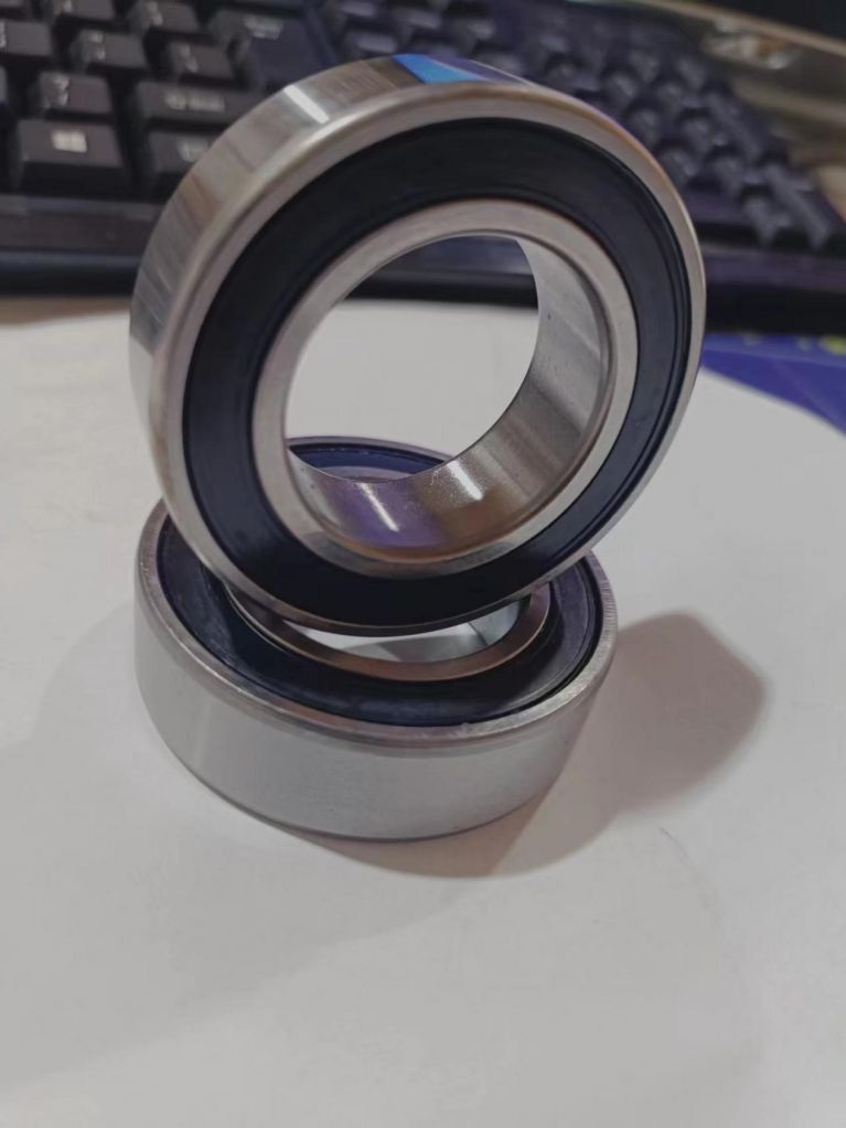 Rubber sealed, deep groove ball bearing