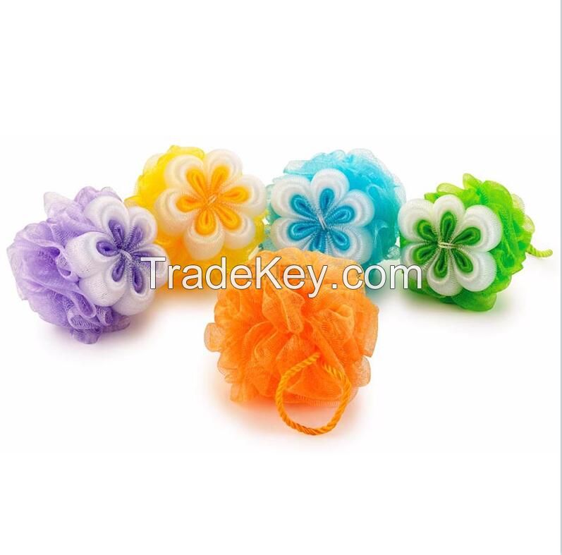 bath ball, bath sponge, bath puff, loofah sponge, mess sponge, bath showewr sponge, loofah, cleaning sponge, cleantok