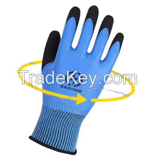 1000V Insulated Gloves for Low-voltage Insulation Electrical Protection Water-proofing Electrician Operation 1000V Gloves