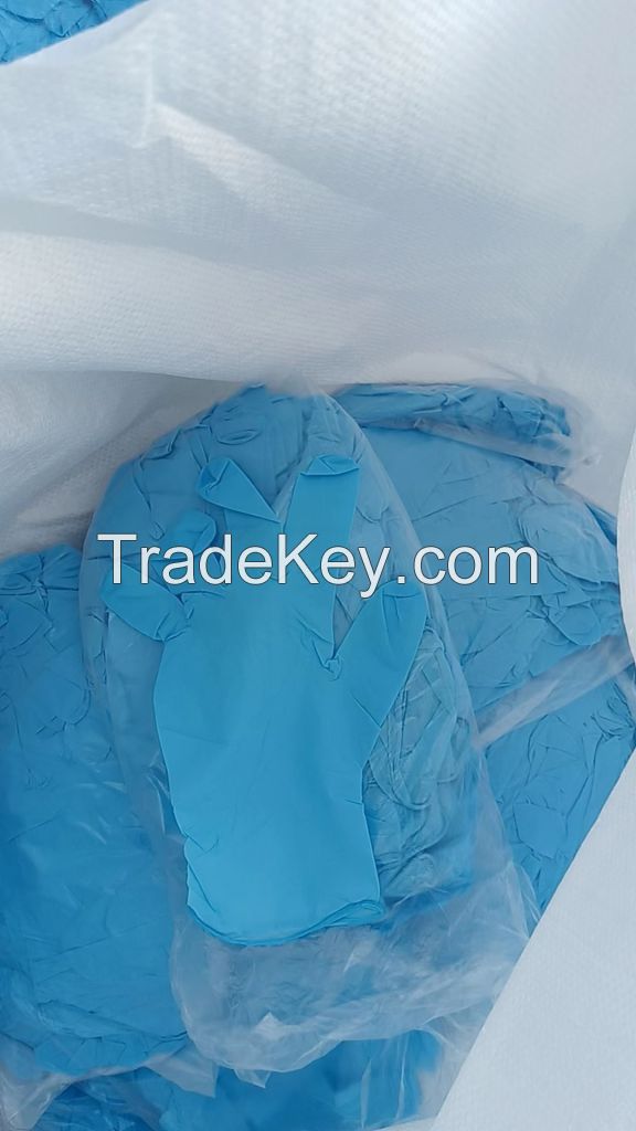 Nitrile Gloves for Cleaning Service Medical Hotel Cooking Powder Free 4 Mil 5 Mil 6 Mil Thuck nitrile disposable gloves