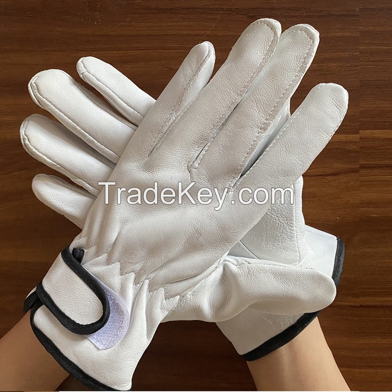 Top Selling leather Working Gloves Made in Pakistan Available in All Size Size Best Selling Leather Gloves Factory Direct Supply
