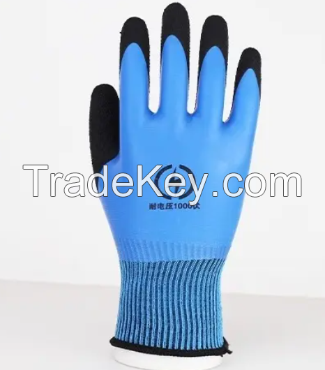 1000V Insulated Gloves for Low-voltage Insulation Electrical Protection Water-proofing Electrician Operation 1000V Gloves