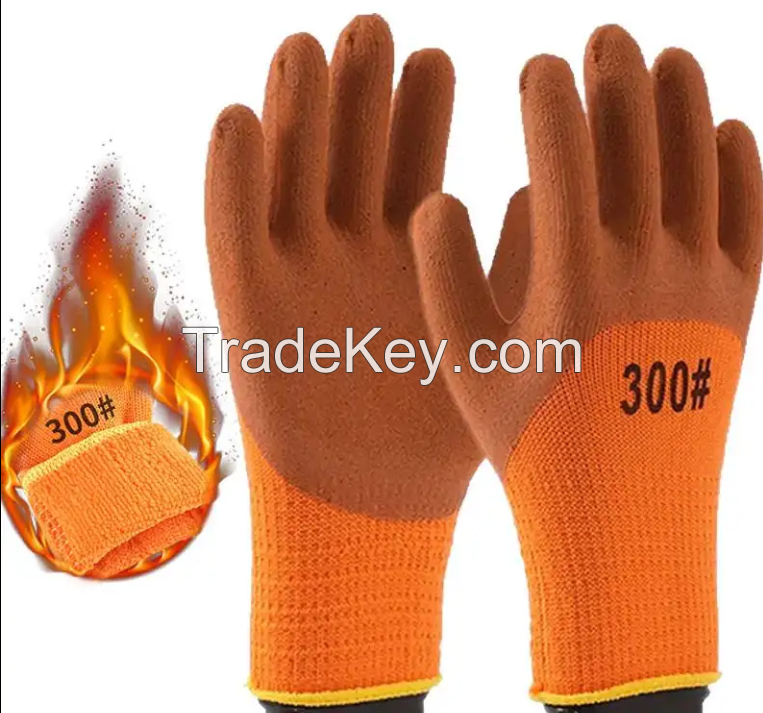  Wholesale Latex Foam Gloves Rescue Labor protection Protective Waterproof Working Work Latex Coated Glove