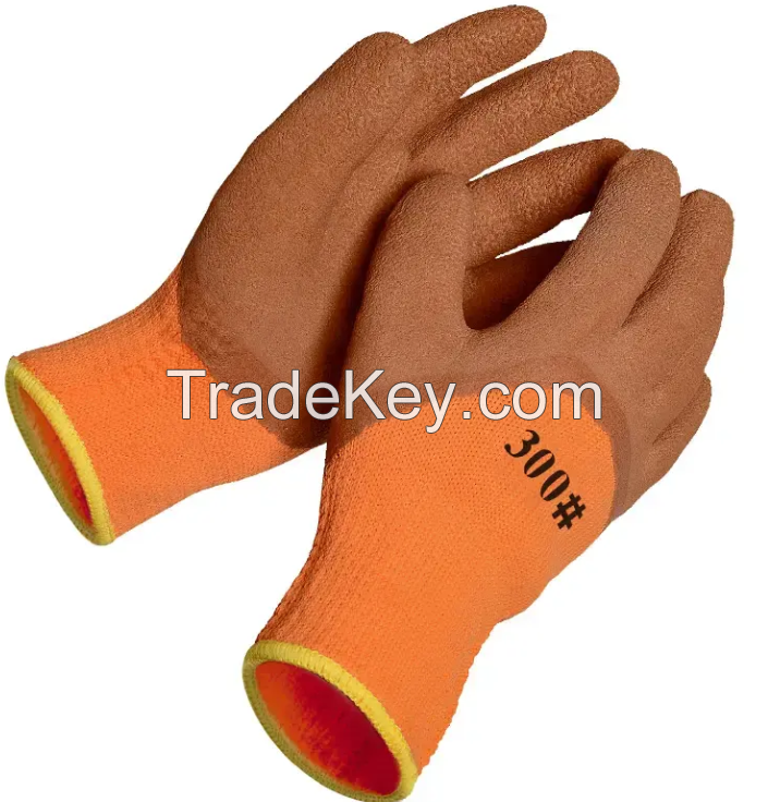  Wholesale Latex Foam Gloves Rescue Labor protection Protective Waterproof Working Work Latex Coated Glove