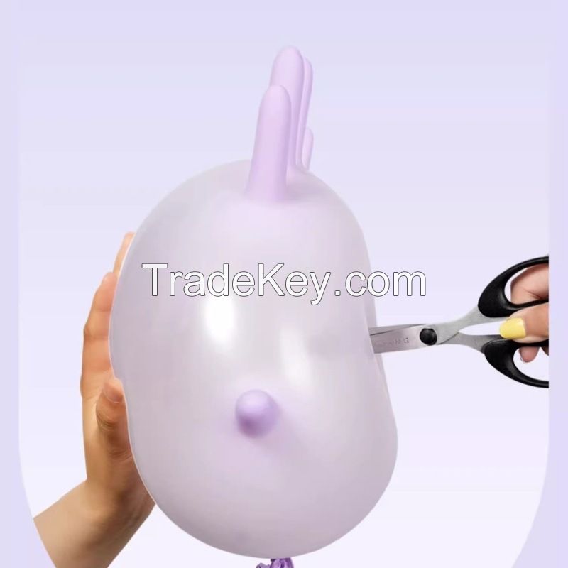 12-inch purple nitrile disposable gloves for kitchen food-grade dishwashing, durable and waterproof for household cleaning