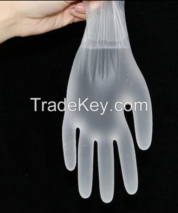 OEM Factory Direct Wholesale Clear Disposable PVC Gloves Powder-Free Multipurpose with Anti-Slip & Anti-Impact Functions