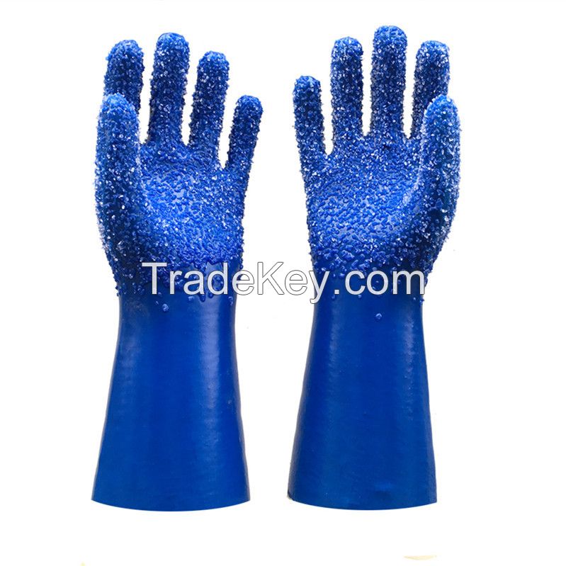 PVC anti-slip, acid and alkali resistant, oil and water repellent, industrial, chemical, fishery and aquatic products, wear-resistant, labor protection