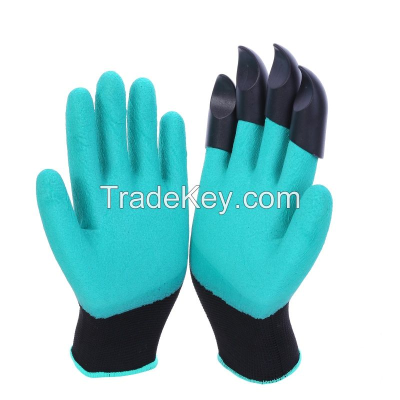 Paw Garden Gloves for Planting Flowers Waterproof Anti-Dripping Weed-Free Bestseller Latex Garden Gloves for Digging Soil