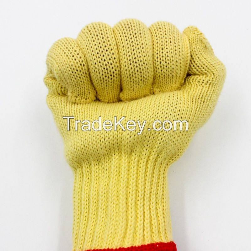 Industrial-grade heat insulation gloves High-temperature resistant welding operation gloves Aramid cut-resistant gloves