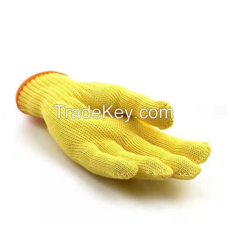 Flame-retardant, heat-resistant, anti-scald gloves, aramid anti-cut construction site protection gloves