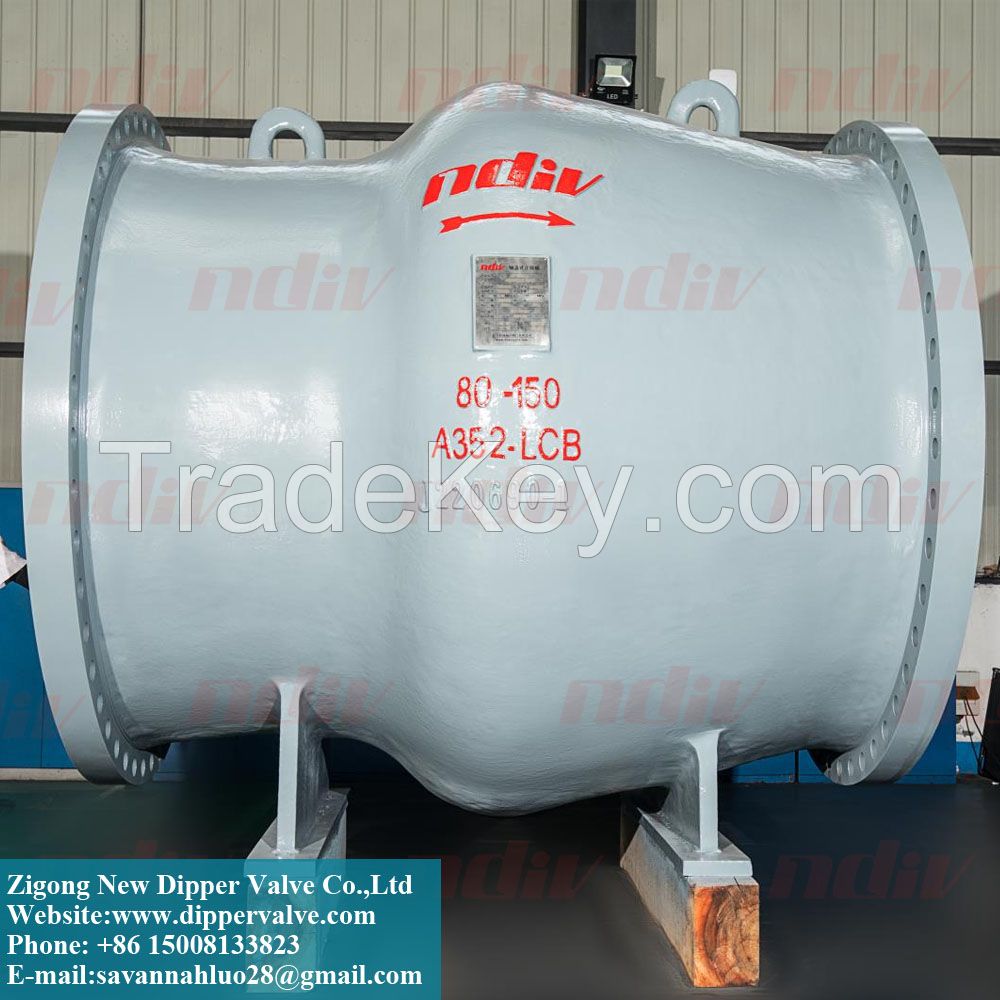 Axial Flow Check Valve Large Diameter 