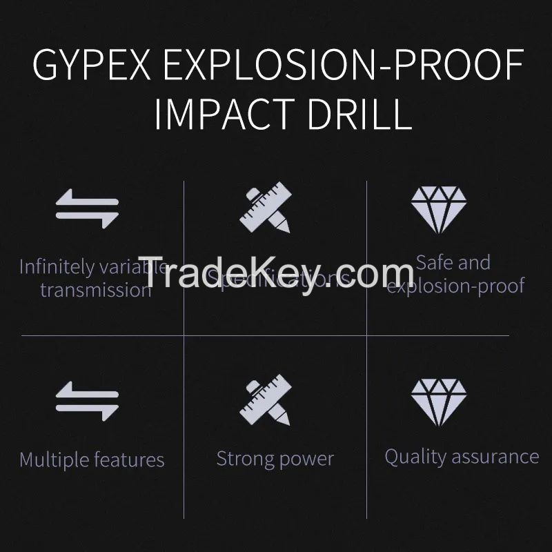 GYPEX Hot sale impact model 20V explosion-proof electric drill for industry