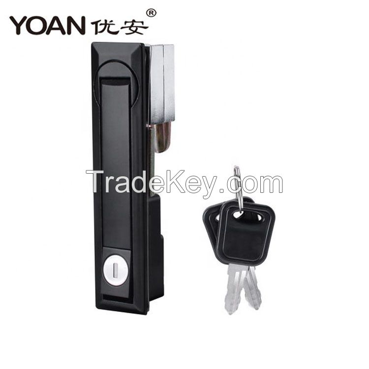 Zinc Alloy Swing Handle Lock Cabinet Door Handle Lock With Keys