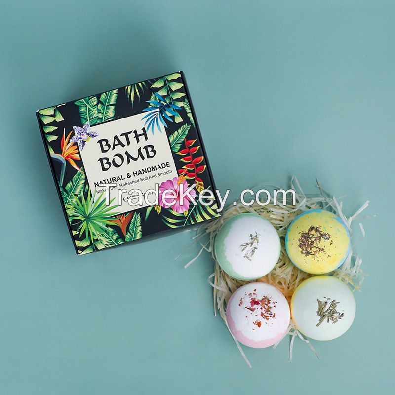 BATH BOMBS FLOWERS(110G*4PCS)