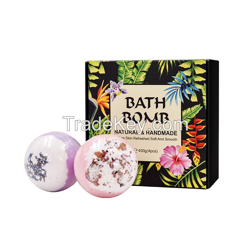 BATH BOMBS FLOWERS(110G*4PCS)