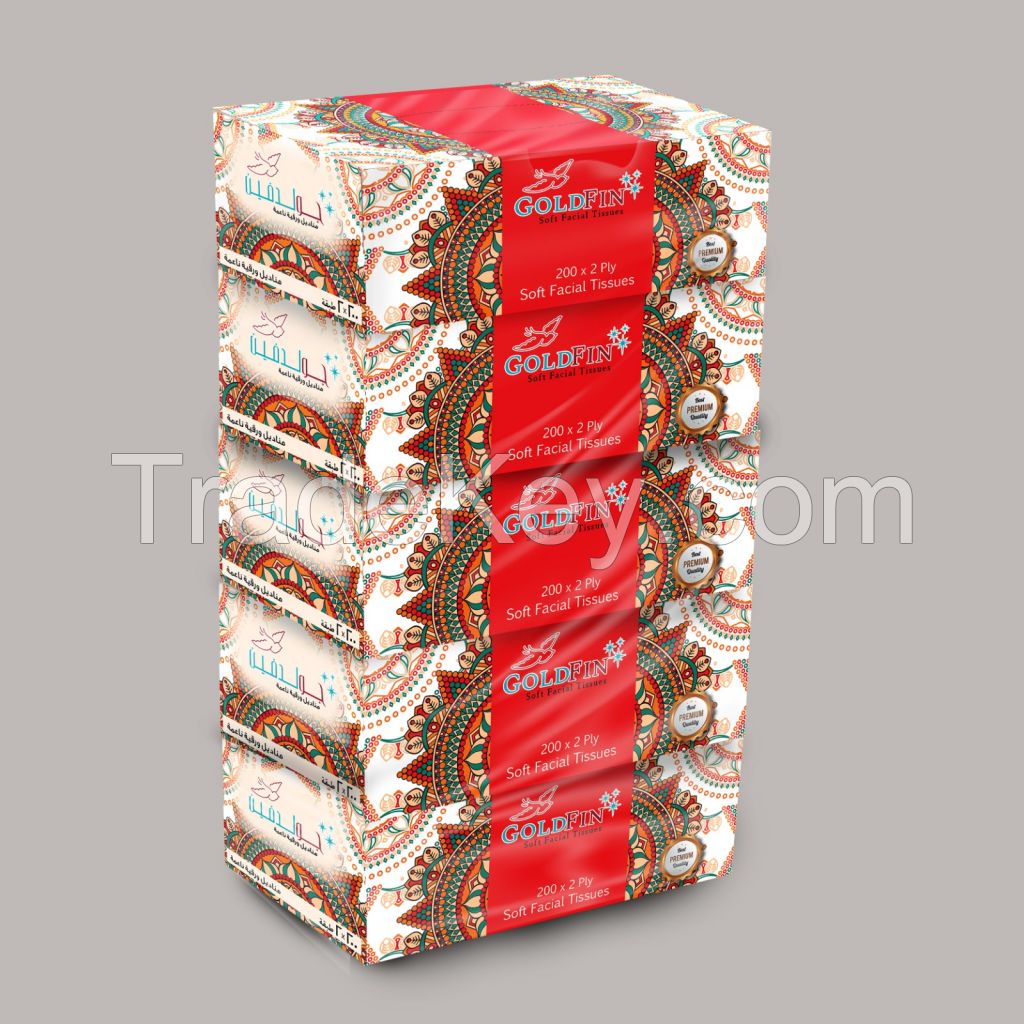 Facial Tissue 200 Sheet 2 Ply