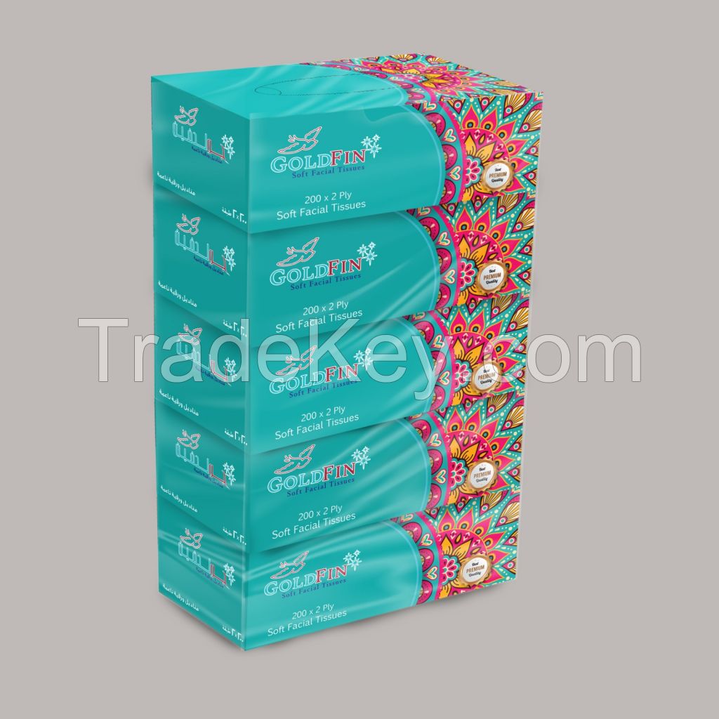 Facial Tissue 200 Sheet 2 Ply