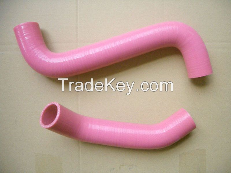 Special shaped silicone hose for automobile