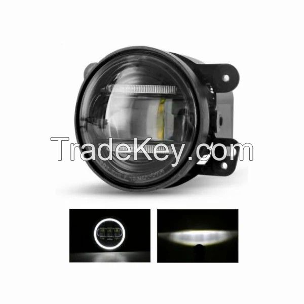 4INCH 30W LED FOG LIGHT FOR JEEP WRANGLER HARLEY-DAVIDSON