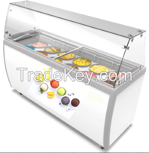 ICE CREAM FREEZER DISPLAY