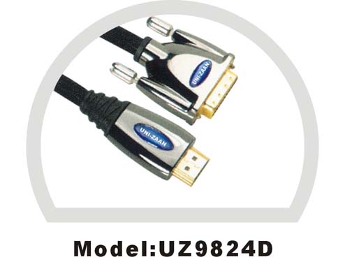 HDMI to DVI cable