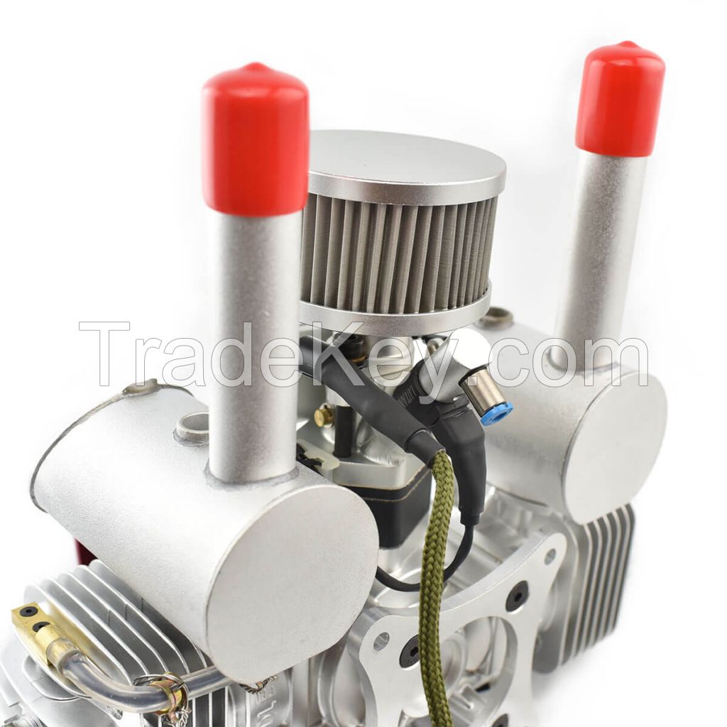 DLE60 EFI UAV Engine - 60cc Twin-Cylinder Electronic Fuel Injection Engine