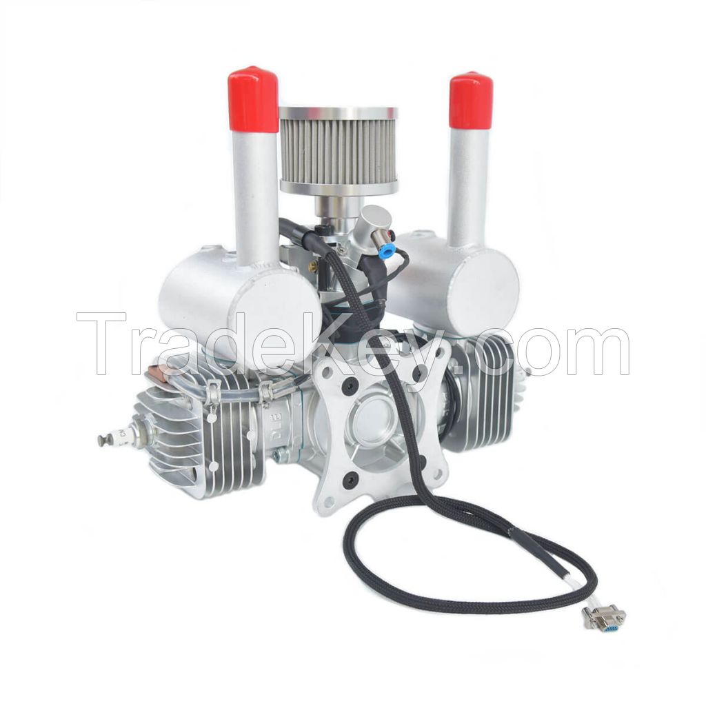 DLE60 EFI UAV Engine - 60cc Twin-Cylinder Electronic Fuel Injection Engine