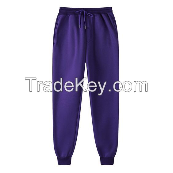 2023 Women Clothing Blank Jogger Cotton Custom Sweat Pants Fleece Terry Baggy Cotton Sweatpants Women