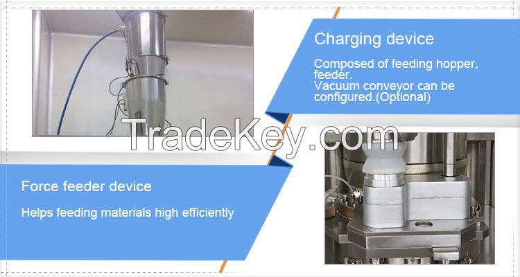 GZP series pharmaceutical powder granule rotary tablet press machine GMP standards