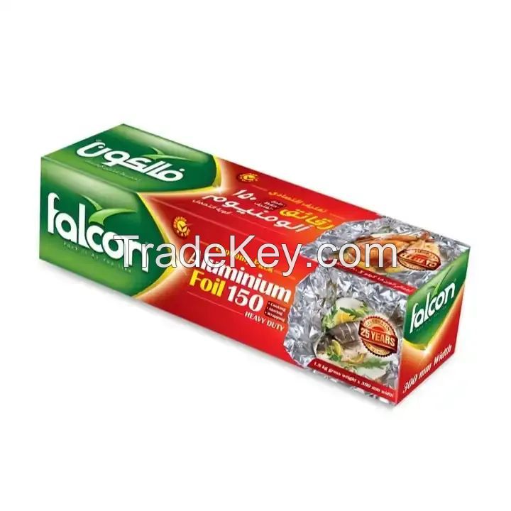 Falcon foil paper aluminum foil roll factory use in kitchen with good