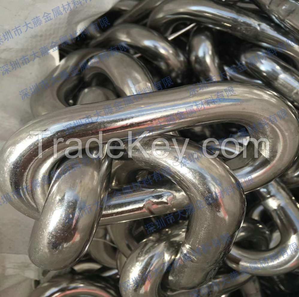 316 stainless steel chain, marine stainless steel anchor chain