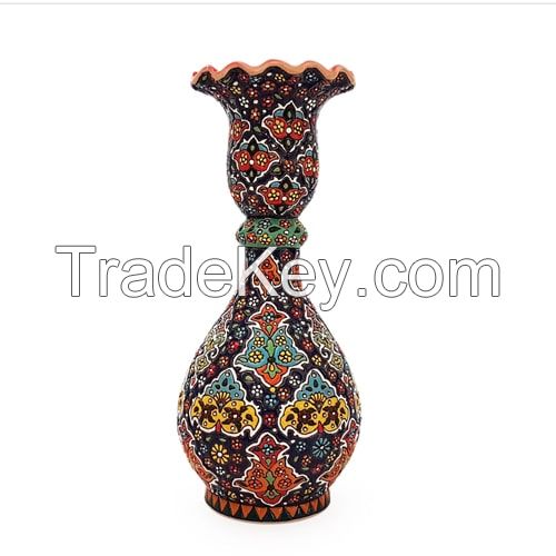 Hand-Painted Modern Minakari Vase HC-884