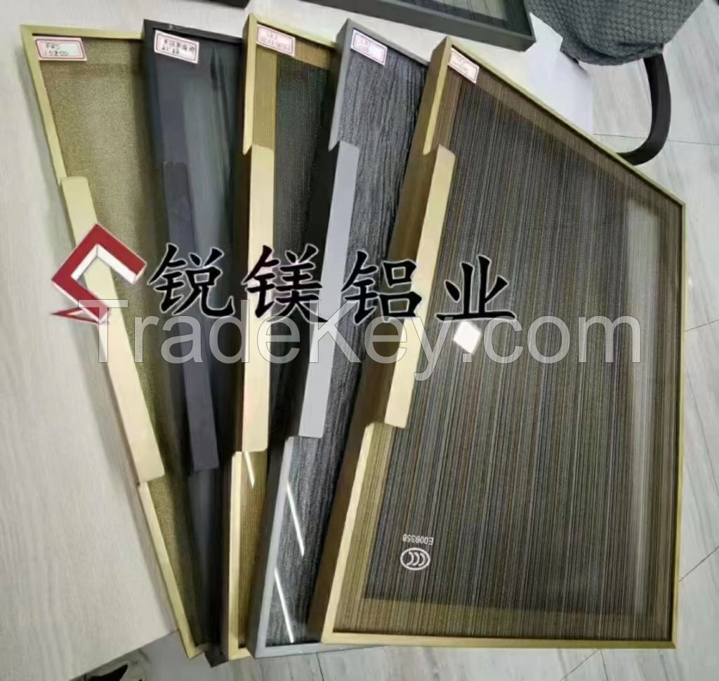 glass custom cabinet door aluminium profile all types 