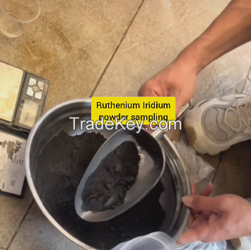 Crude Iridium Ruthenium rhodium Powder Palladium Noblemetal Ru IR Rh PA Metal Recycling