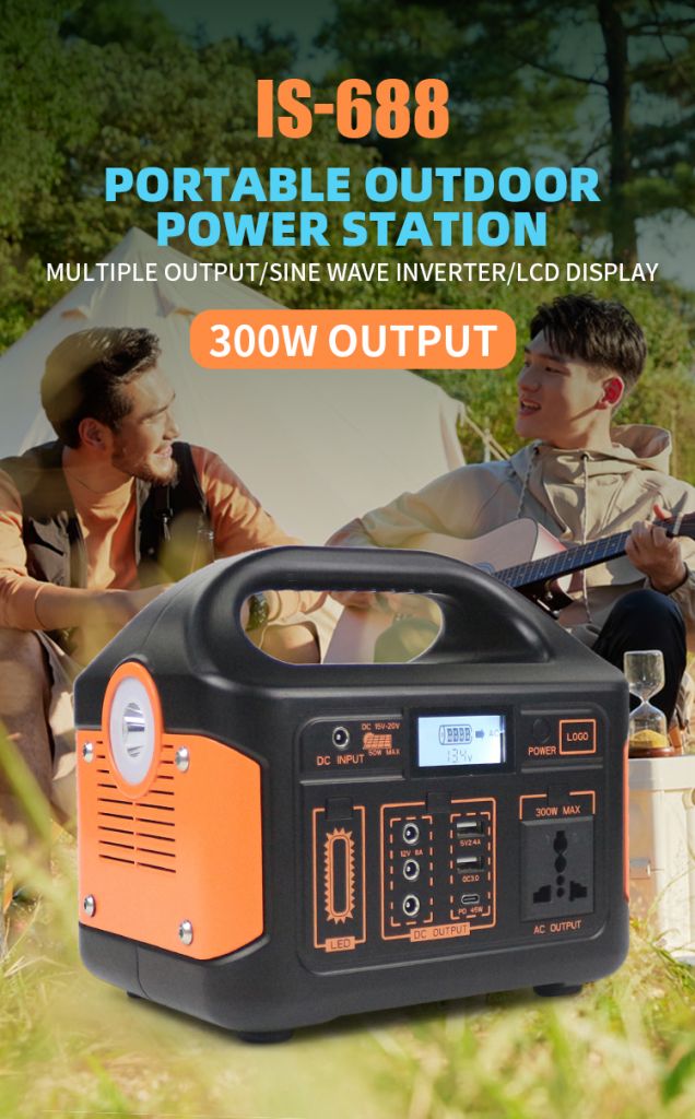 Portable Solar Charging Station Solar Panel Power Station For Outdoor Emergency Power Supply