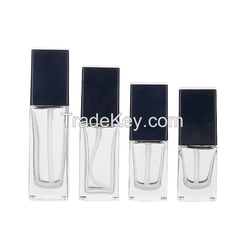 empty skincare serum bottle lotion pump bottle cosmetic bottle