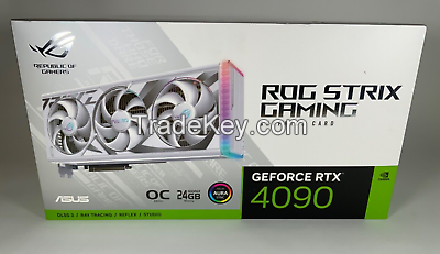 ASUS GeForce RTX 4090 Republic of Gamers Strix White OC Graphics Card