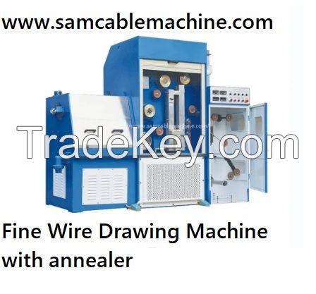 Fine Wire Drawing Machine with annealer