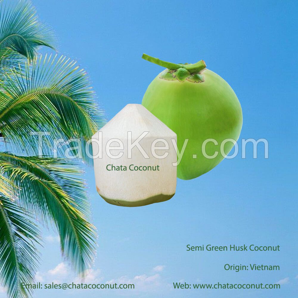 Fresh young coconut