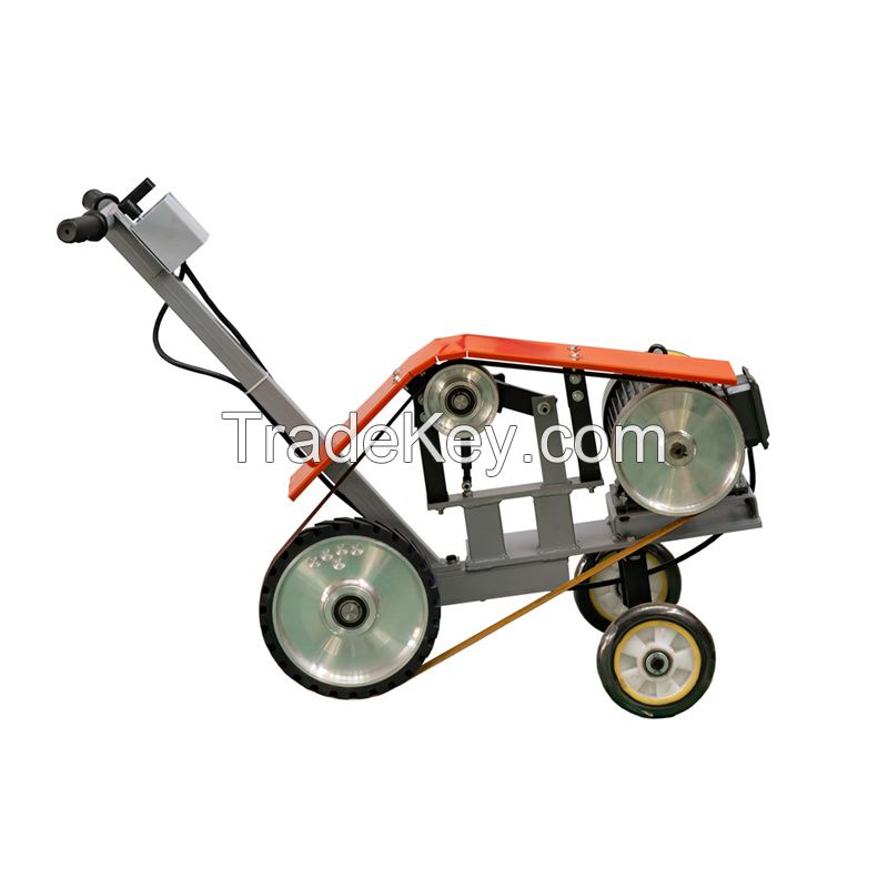 Grooving belt sander Waste aluminum grinding machine