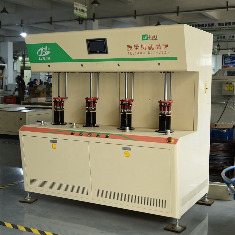 4-station pots brazing machine induction heating