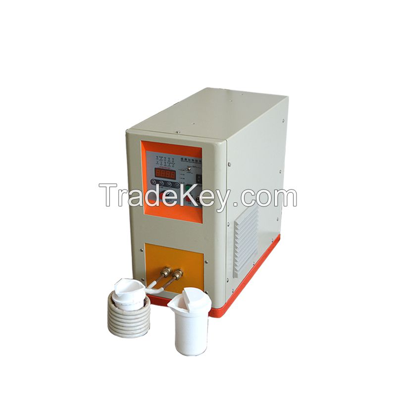 Mini 380V Portable Gold Melting Furnace Refining Induction Smelting Furnace