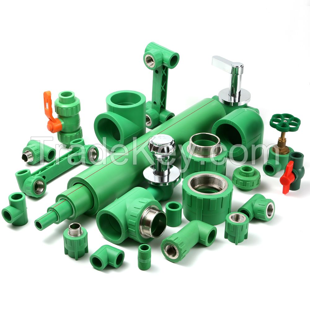 ppr/pvc/pe pipes and pipe fittings