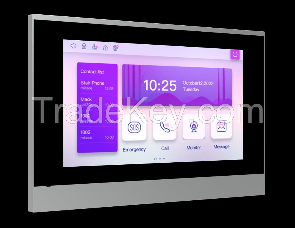 7-inch video indoor monitor