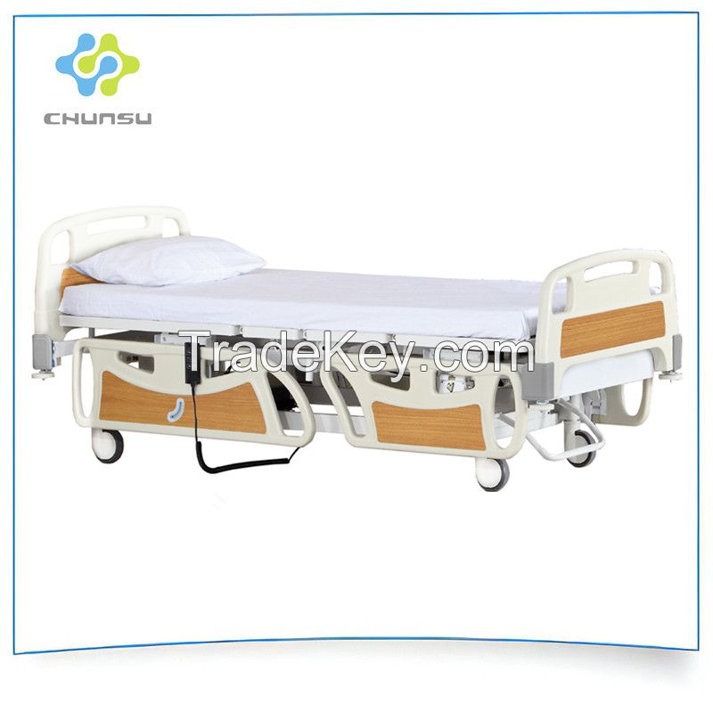 CHUNSU Five Function Electric Patient ICU Hospital Bed Hot Sale